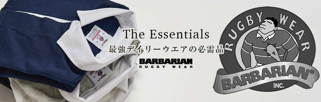 BARBARIAN 2026FW LONG SLEEVE RUGUBY JERSEY